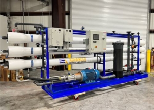 Seawater desalination RO