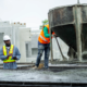water for concrete production