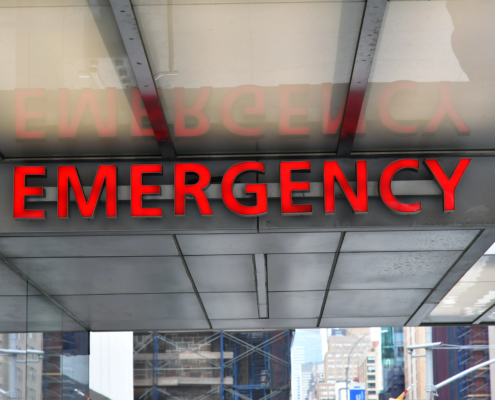 hospital water emergency