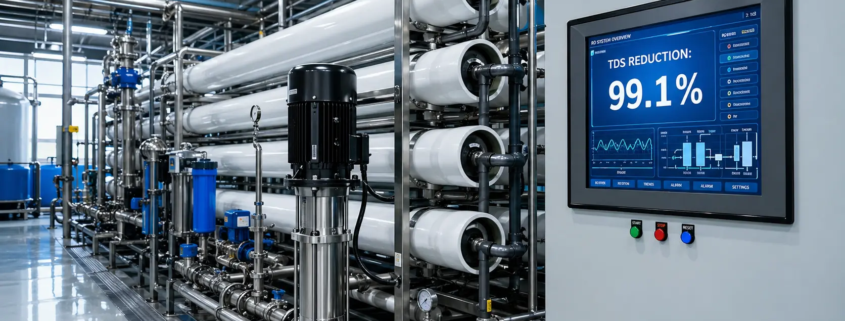 Reduce TDS in wastewater