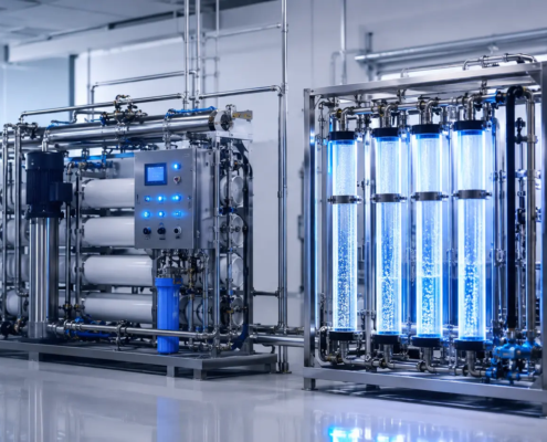 industrial water purification system laboratory