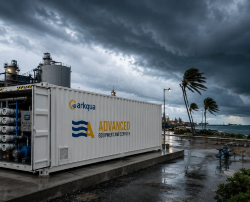 Emergency deployment water treatment system checklist