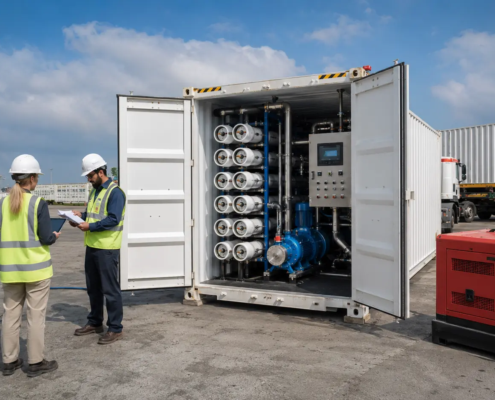 Emergency RO system features