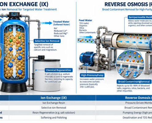 Ion exchange vs reverse osmosis