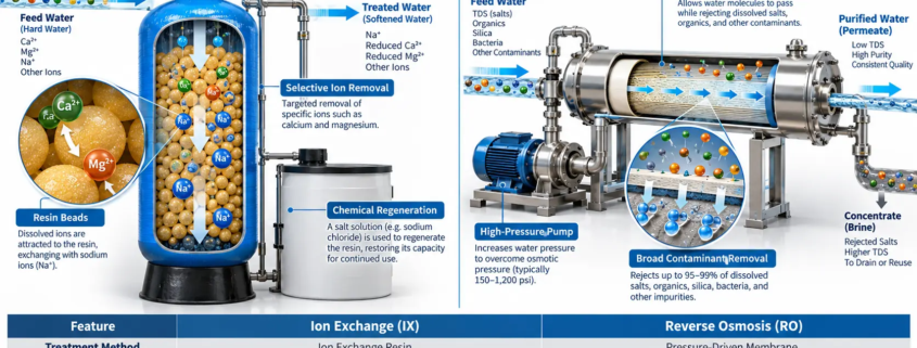 Ion exchange vs reverse osmosis
